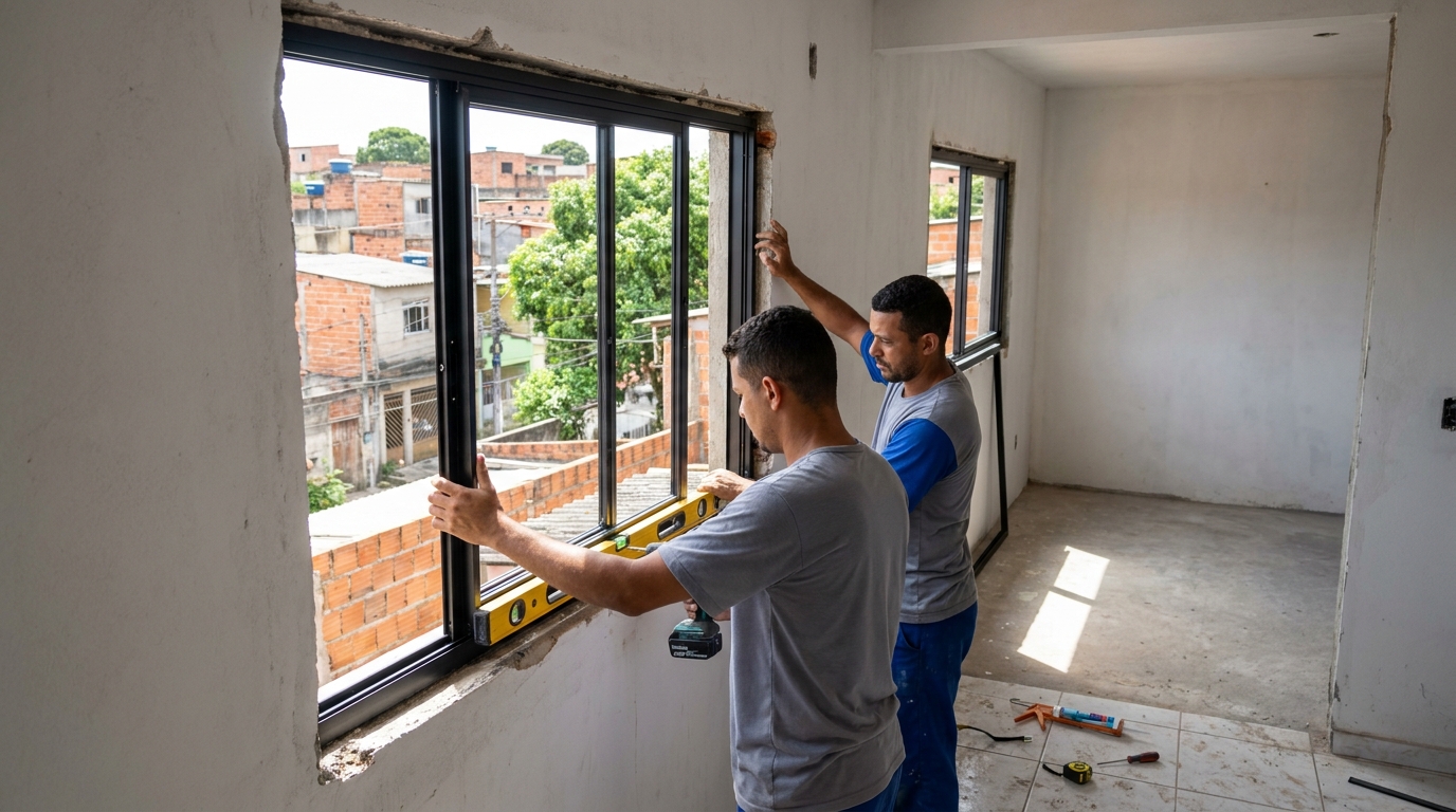 Produção de Portas e Janelas em Teresina‑PI