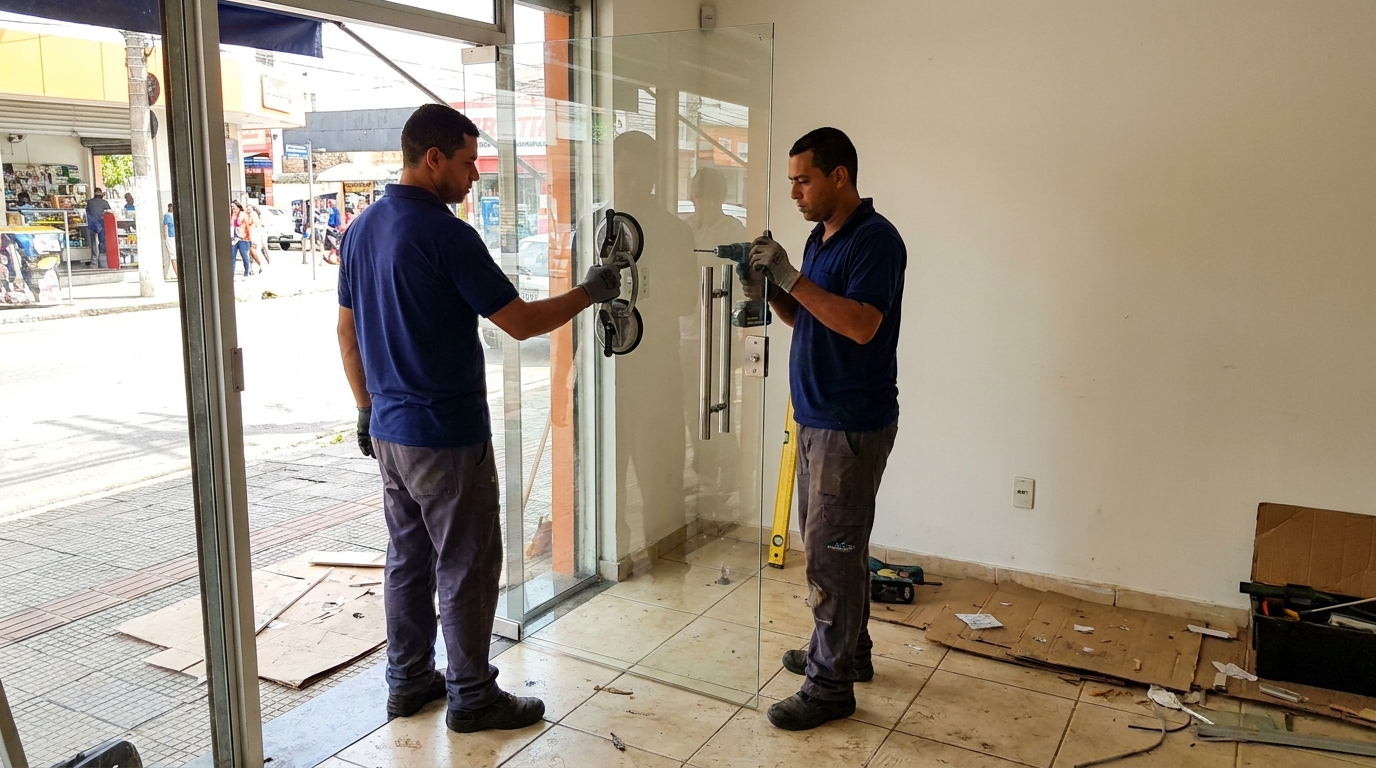 Portas em Vidro em Teresina‑PI