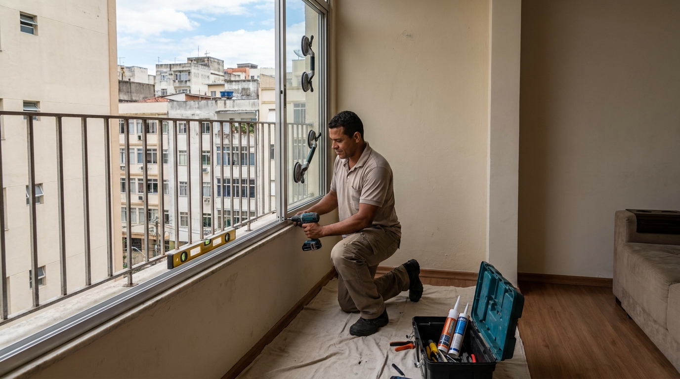 Janelas de Vidro em Teresina‑PI