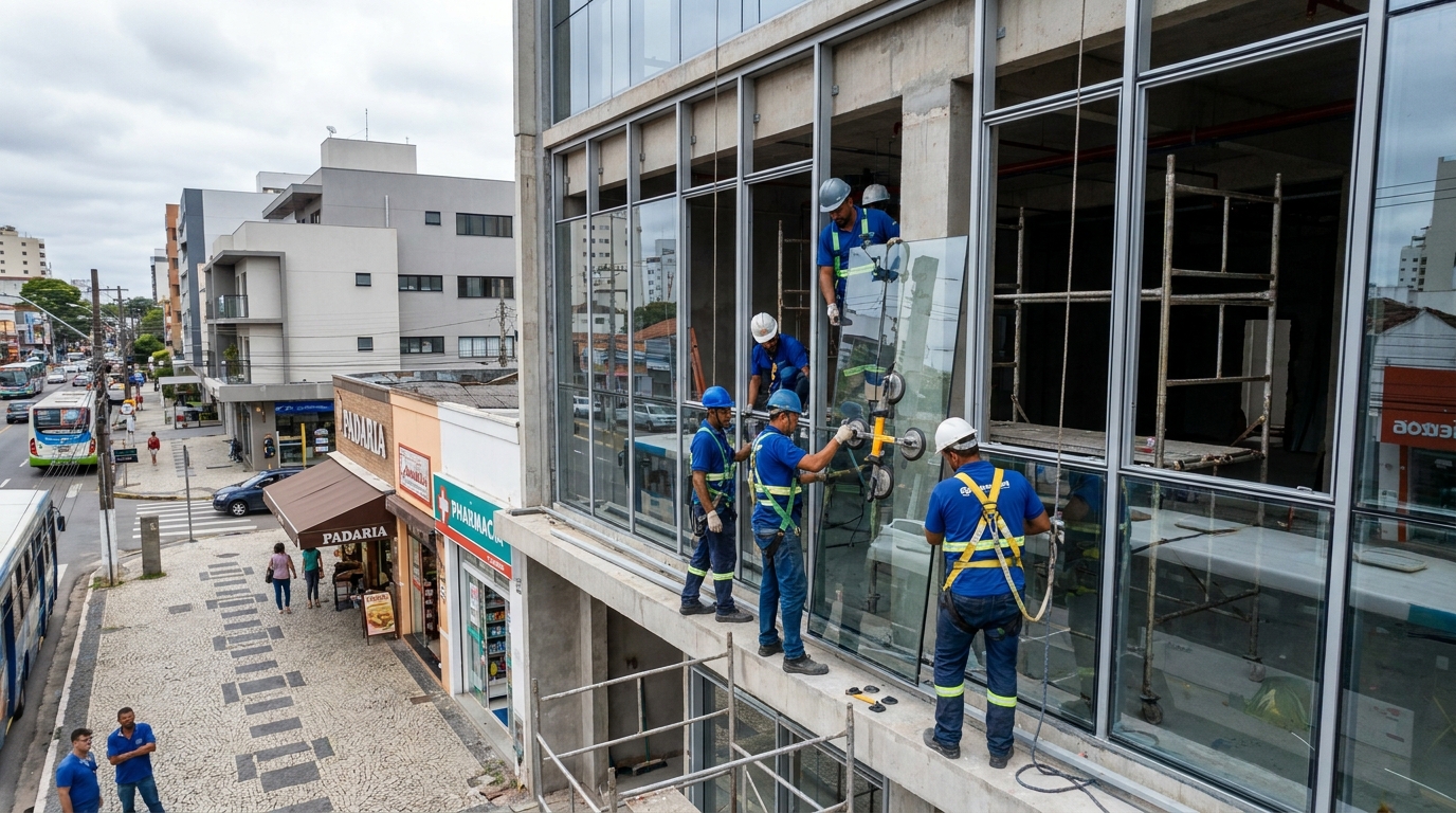 Fachada de Vidro em Teresina‑PI